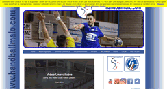 Desktop Screenshot of handballmalo.com